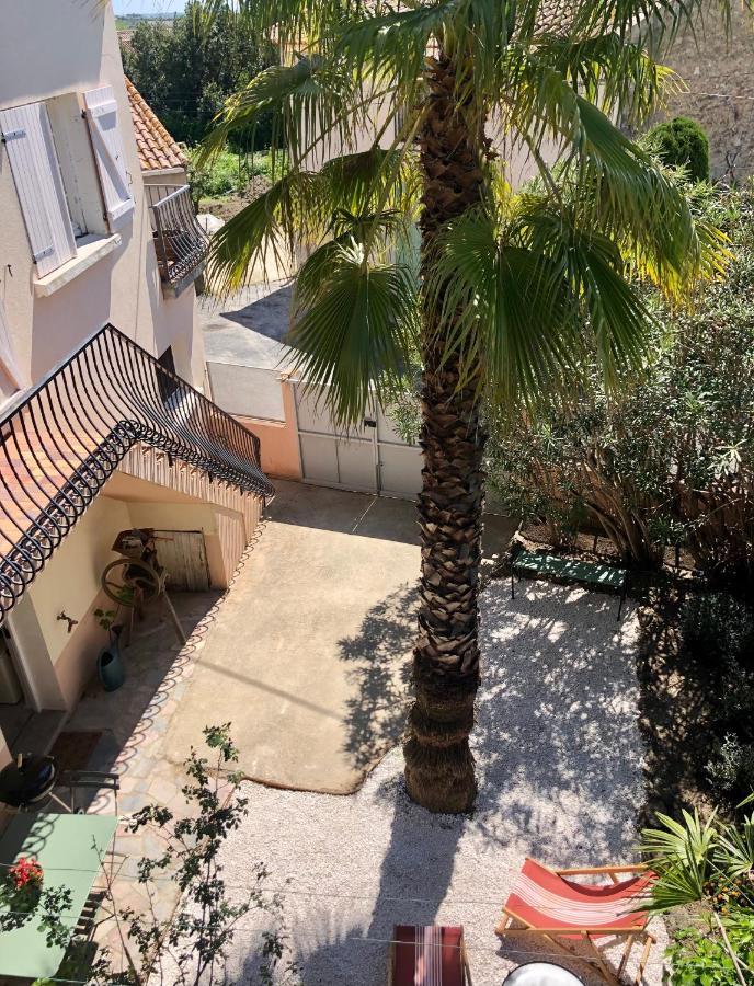 Gite Le Palmier - Perfectly Located Cosy Studio With Private Garden Puissalicon Екстер'єр фото